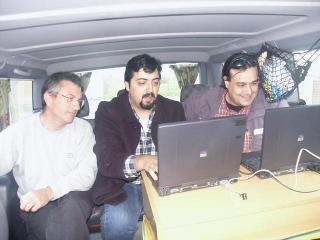 Planning inside the van